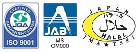 ISO 9001/JAB CM009 / HALAL